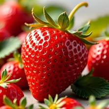 Fraisier Darselect en racines nues.